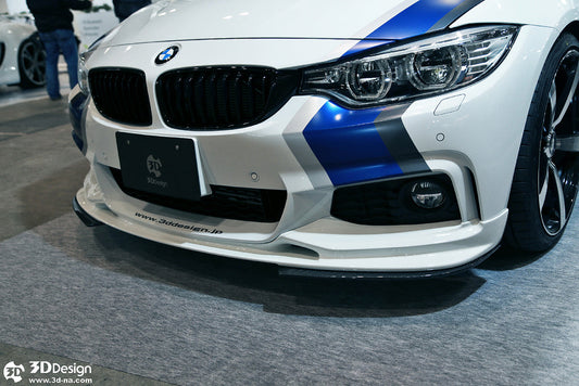 3D Design F32 / F36 4-Series M-Sport Front Lip-Exterior-Silicon Valley Bimmer