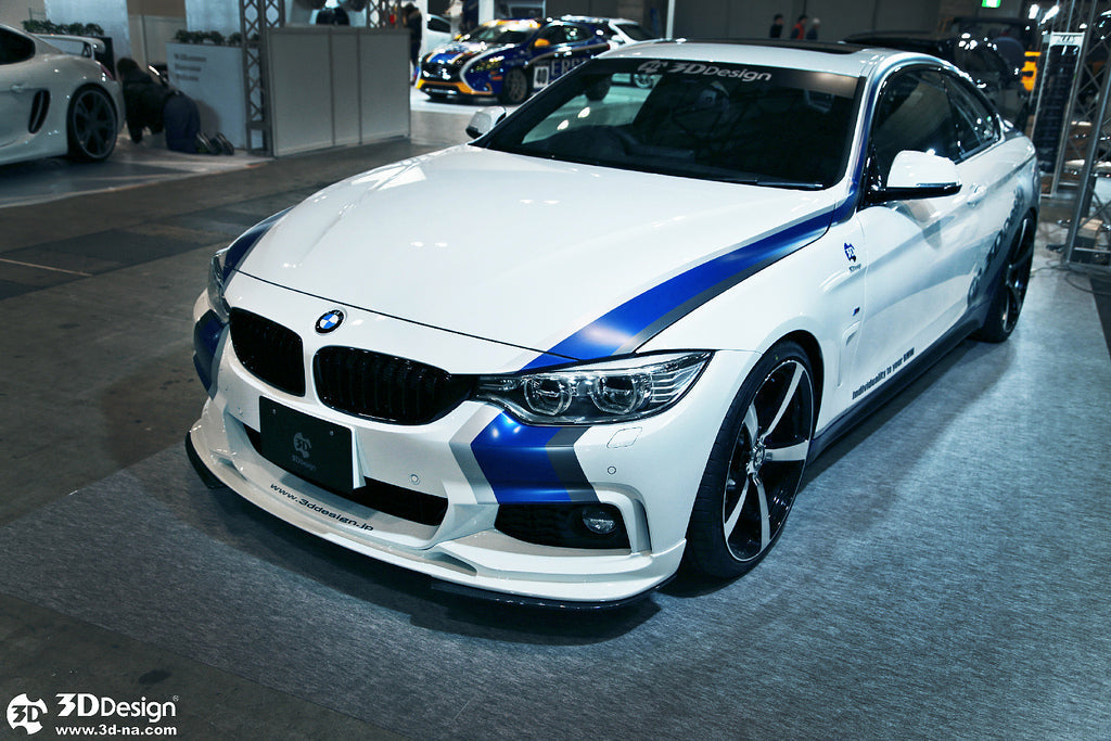 3D Design F32 / F36 4-Series M-Sport Front Lip-Exterior-Silicon Valley Bimmer