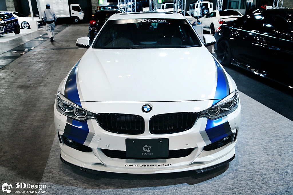 3D Design F32 / F36 4-Series M-Sport Front Lip-Exterior-Silicon Valley Bimmer