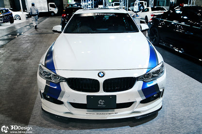 3D Design F32 / F36 4-Series M-Sport Front Lip-Exterior-Silicon Valley Bimmer