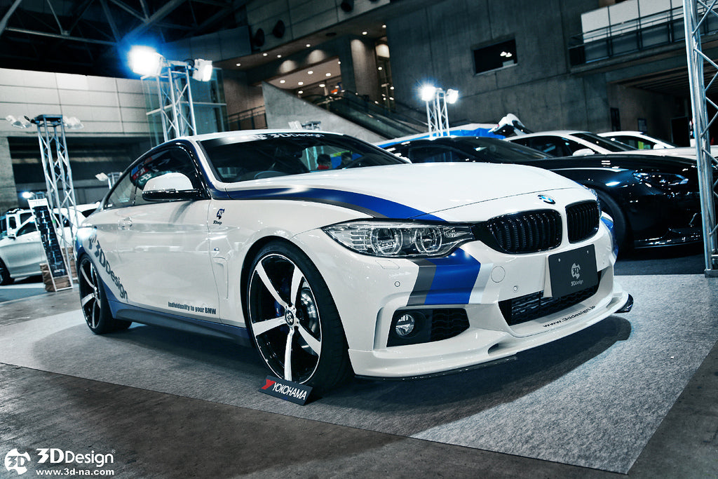 3D Design F32 / F36 4-Series M-Sport Front Lip-Exterior-Silicon Valley Bimmer