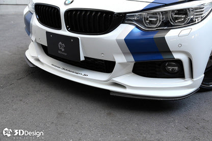 3D Design F32 / F36 4-Series M-Sport Front Lip-Exterior-Silicon Valley Bimmer