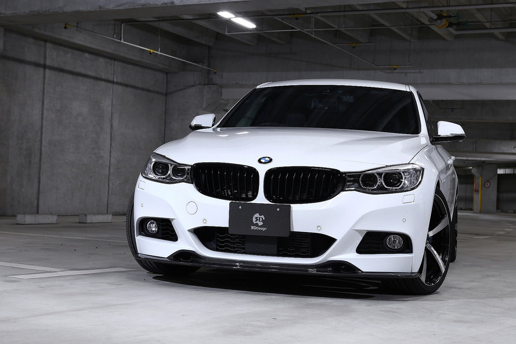 3D Design F34 3-Series GT M-Sport Carbon Front Lip-Exterior-Silicon Valley Bimmer