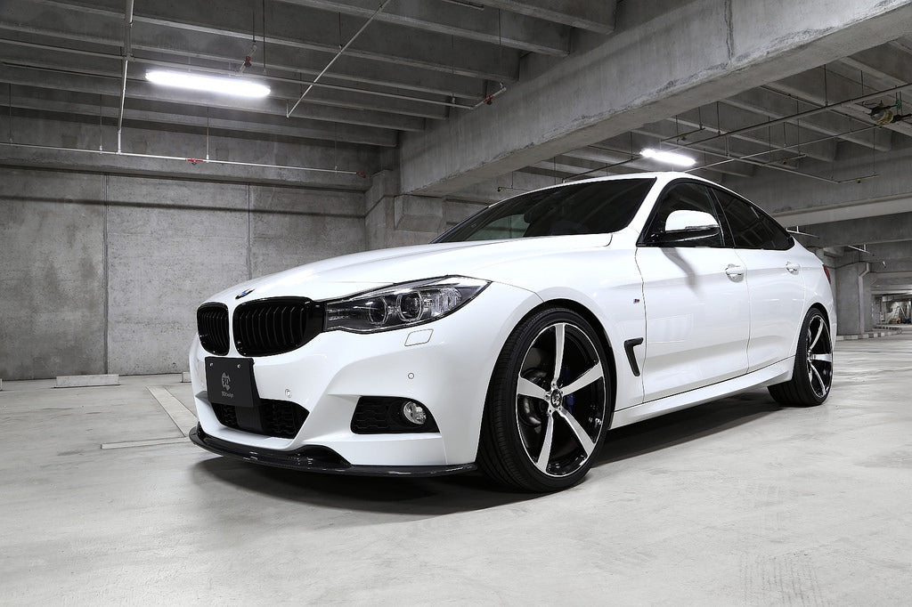 3D Design F34 3-Series GT M-Sport Carbon Front Lip-Exterior-Silicon Valley Bimmer