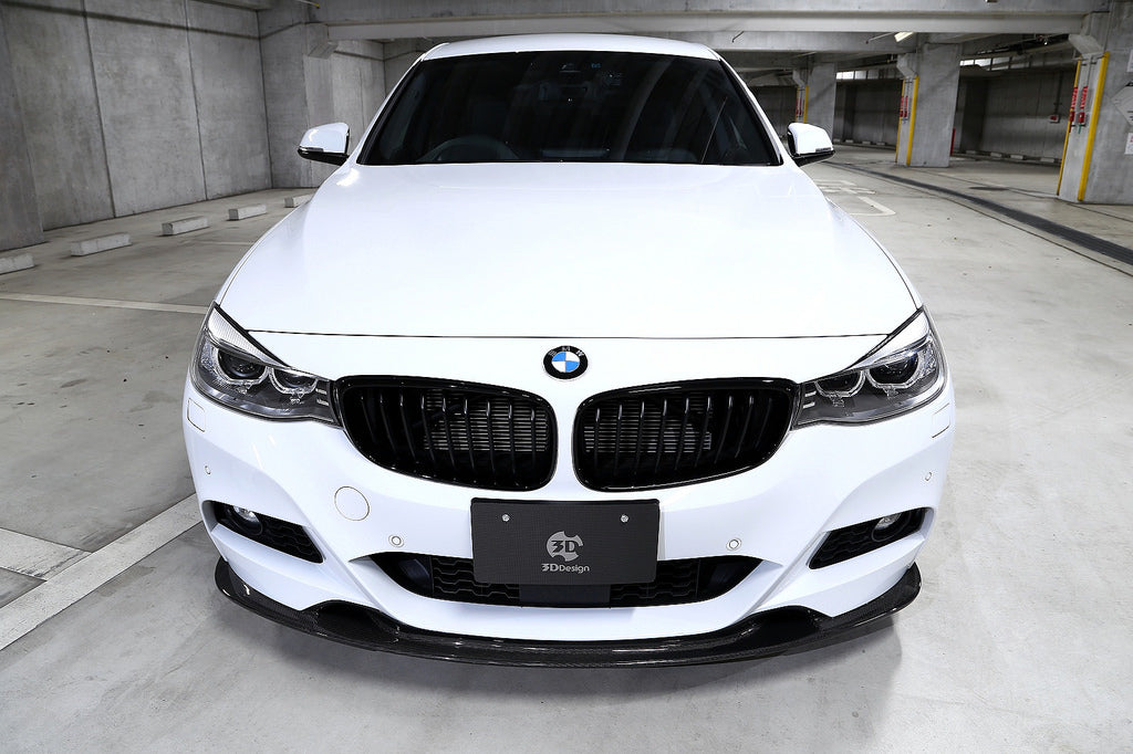 3D Design F34 3-Series GT M-Sport Carbon Front Lip-Exterior-Silicon Valley Bimmer