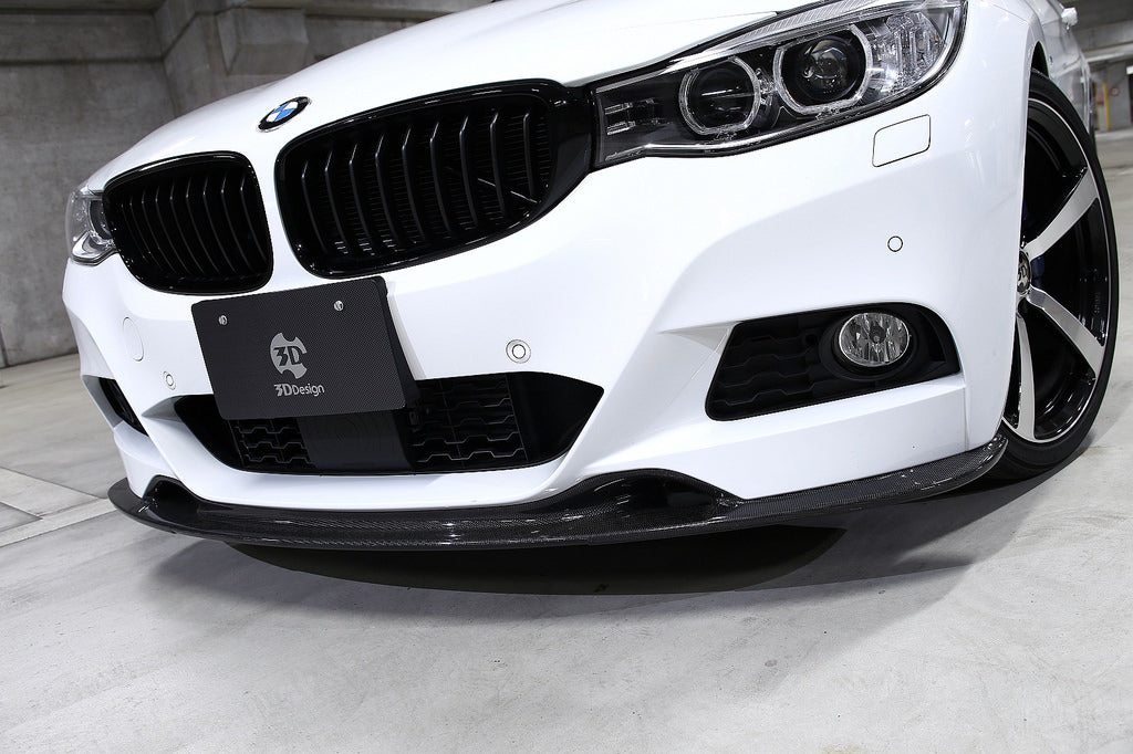 3D Design F34 3-Series GT M-Sport Carbon Front Lip-Exterior-Silicon Valley Bimmer