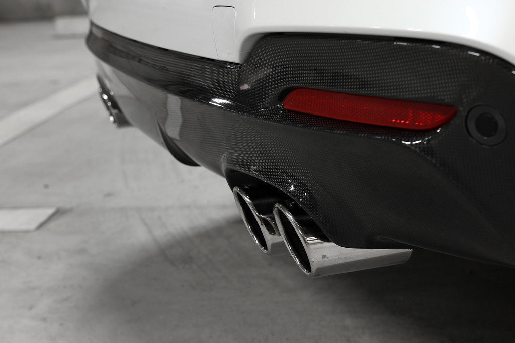 3D Design F34 3-Series GT M-Sport Carbon Rear Diffuser-Exterior-Silicon Valley Bimmer