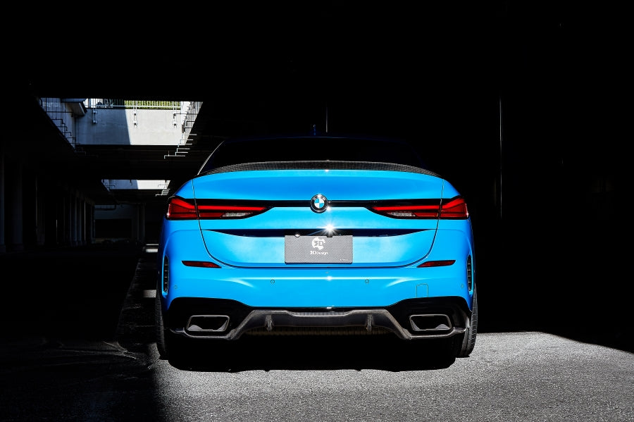 3D Design F44 2-Series Carbon Rear Trunk Spoiler-Exterior-Silicon Valley Bimmer