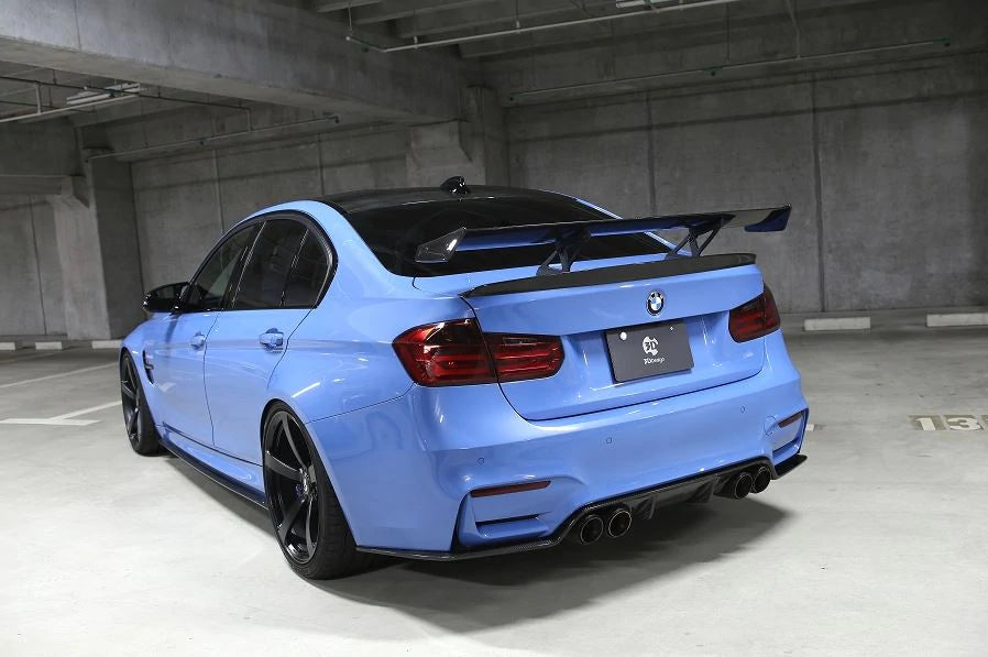 3D Design F80 M3 Dry Carbon Racing Wing-Exterior-Silicon Valley Bimmer