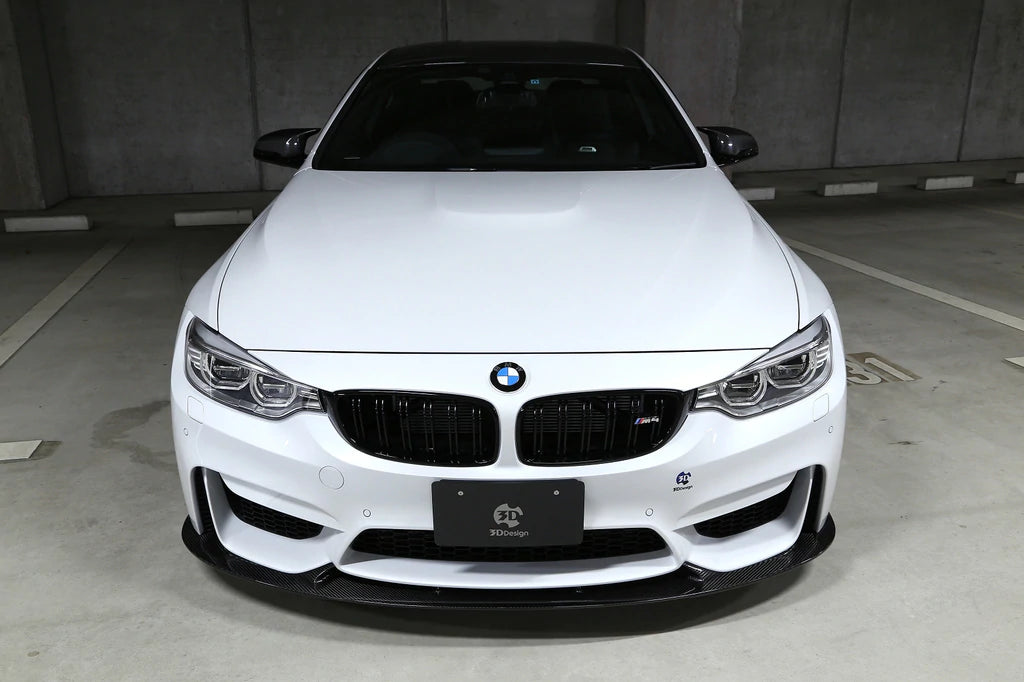 3D Design F80 M3 / F82 M4 Carbon Front Lip-Exterior-Silicon Valley Bimmer