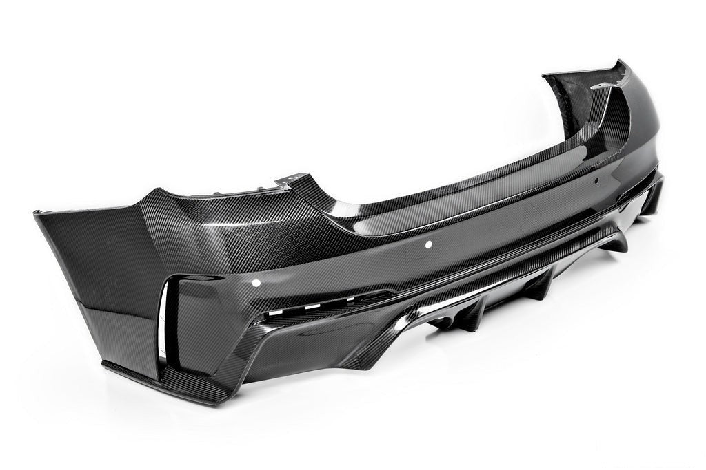 3D Design F82 M4 Carbon Rear Bumper-Exterior-Silicon Valley Bimmer
