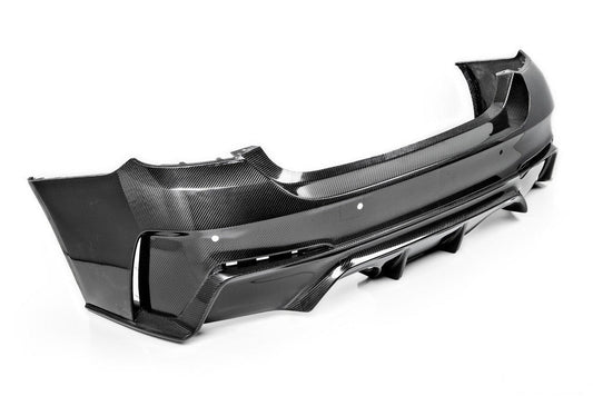 3D Design F82 M4 Carbon Rear Bumper-Exterior-Silicon Valley Bimmer
