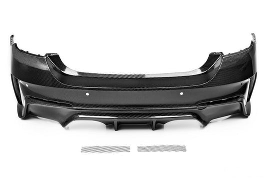 3D Design F82 M4 Carbon Rear Bumper-Exterior-Silicon Valley Bimmer