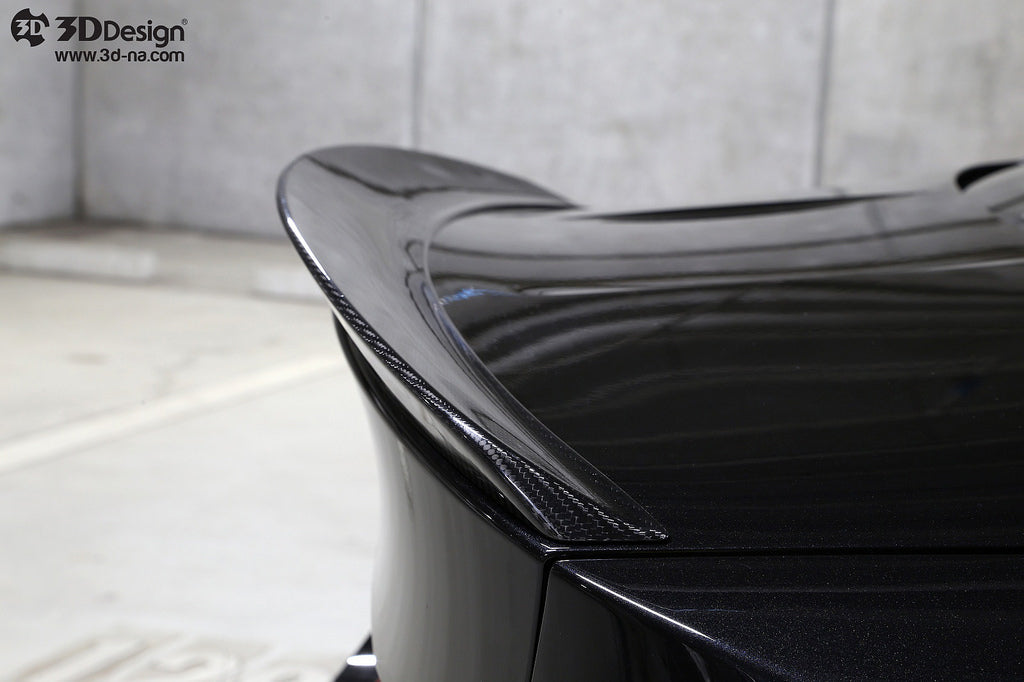 3D Design F82 M4 Dry Carbon Trunk Spoiler-Exterior-Silicon Valley Bimmer