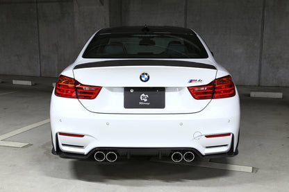 3D Design F82 M4 Dry Carbon Trunk Spoiler-Exterior-Silicon Valley Bimmer