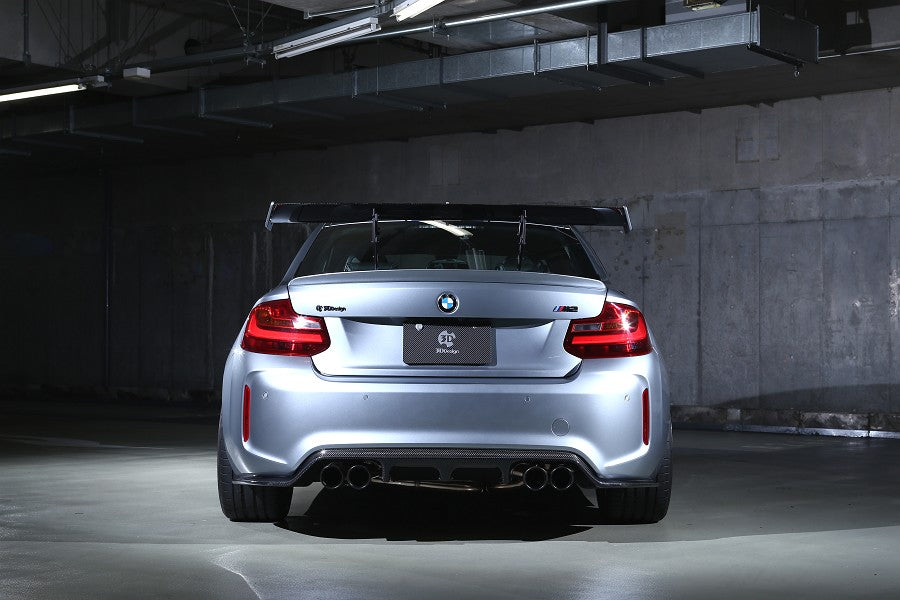 3D Design F87 M2 Carbon Racing Wing-Exterior-Silicon Valley Bimmer