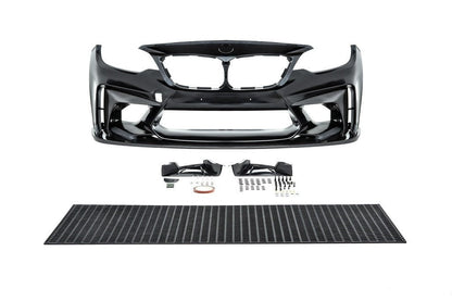 3D Design F87 M2 (N55) Carbon Front Bumper-Exterior-Silicon Valley Bimmer