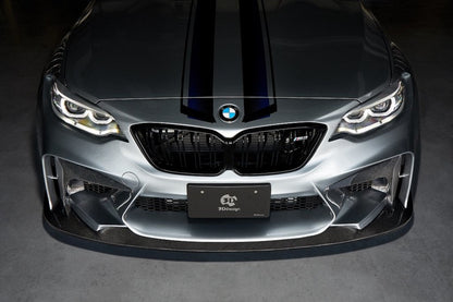 3D Design F87 M2 (N55) Carbon Front Bumper-Exterior-Silicon Valley Bimmer