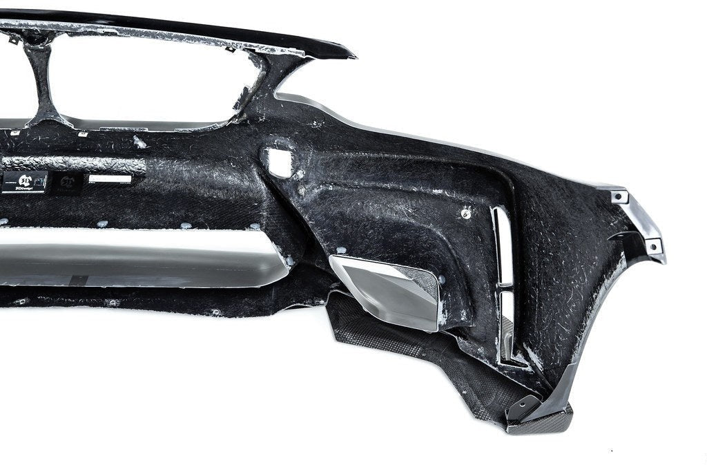 3D Design F87 M2 (N55) Carbon Front Bumper-Exterior-Silicon Valley Bimmer