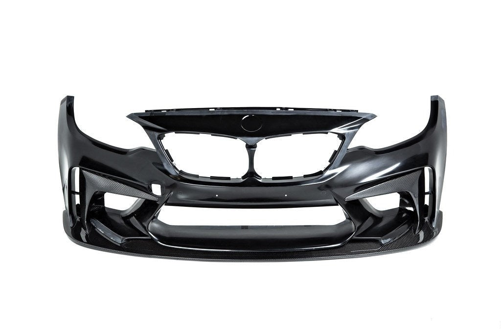 3D Design F87 M2 (N55) Carbon Front Bumper-Exterior-Silicon Valley Bimmer