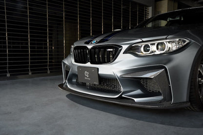 3D Design F87 M2 (N55) Carbon Front Bumper-Exterior-Silicon Valley Bimmer