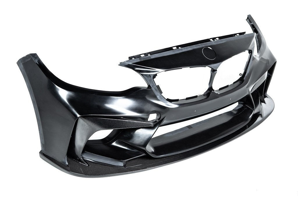 3D Design F87 M2 (N55) Carbon Front Bumper-Exterior-Silicon Valley Bimmer