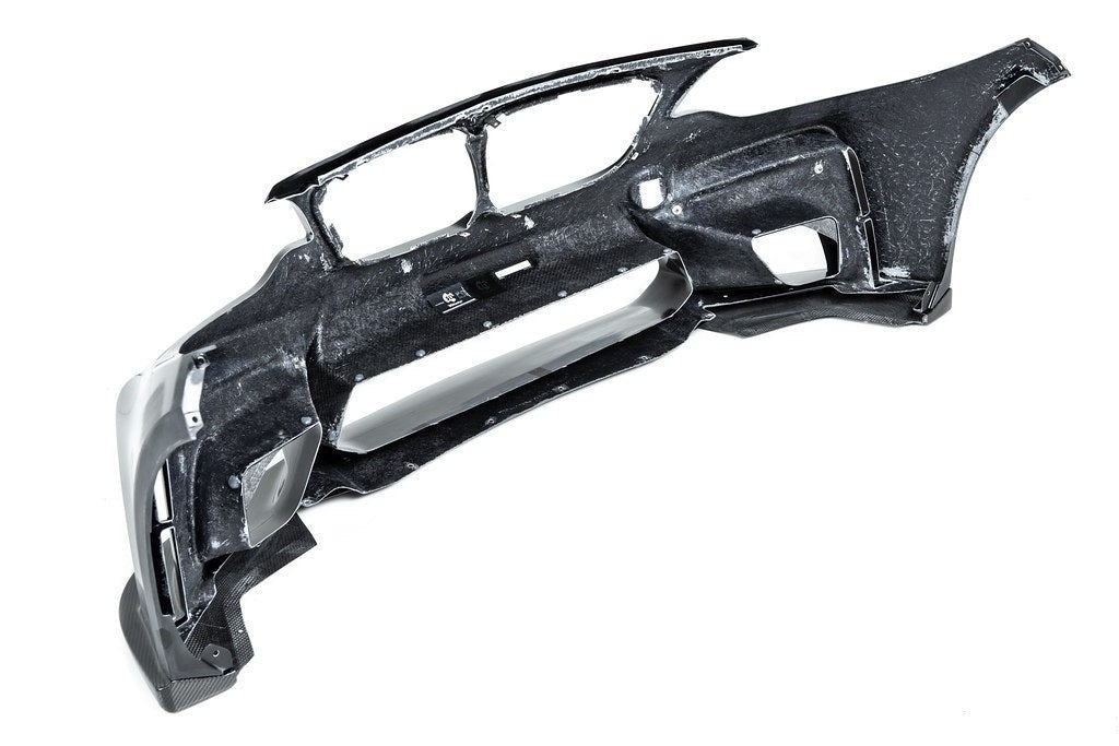 3D Design F87 M2 (N55) Carbon Front Bumper-Exterior-Silicon Valley Bimmer