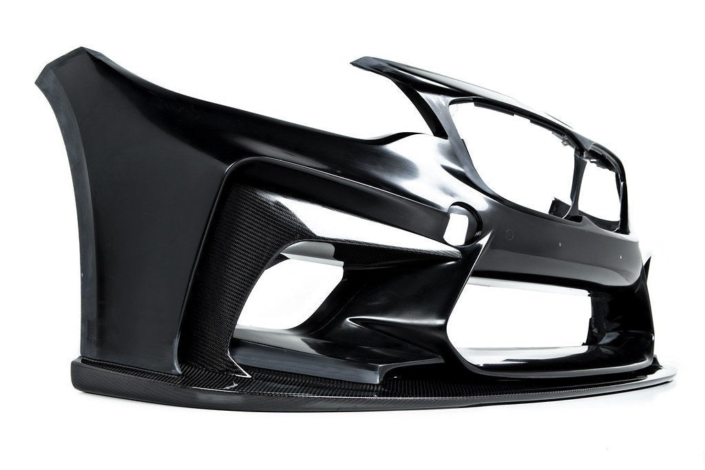 3D Design F87 M2 (N55) Carbon Front Bumper-Exterior-Silicon Valley Bimmer
