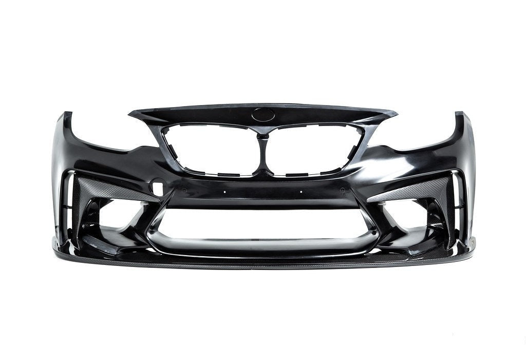 3D Design F87 M2 (N55) Carbon Front Bumper-Exterior-Silicon Valley Bimmer