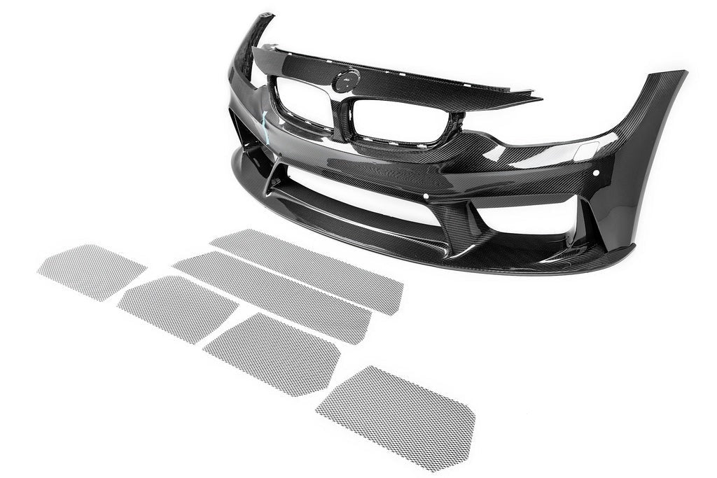 3D Design F8X M3 / M4 Carbon Front Bumper-Exterior-Silicon Valley Bimmer