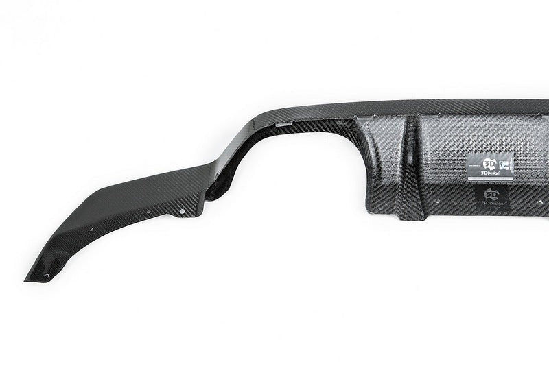 3D Design F8X M3 / M4 Carbon Rear Diffuser - Type 2-Exterior-Silicon Valley Bimmer