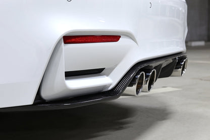 3D Design F8X M3 / M4 Carbon Rear Diffuser - Type 2-Exterior-Silicon Valley Bimmer