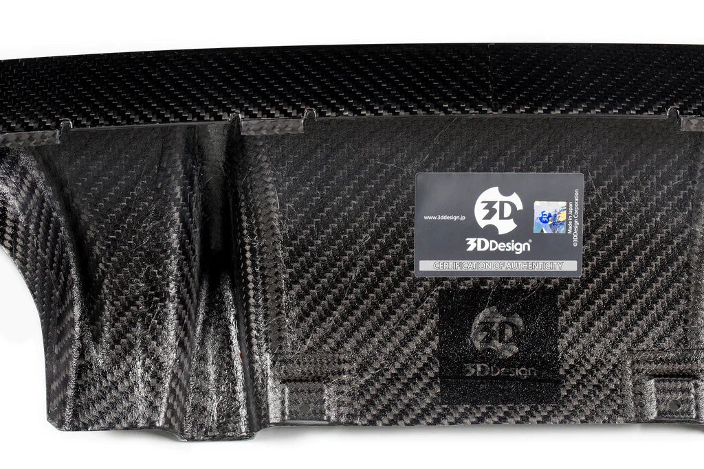 3D Design F8x M3 / M4 Dry Carbon Rear Diffuser-Exterior-Silicon Valley Bimmer