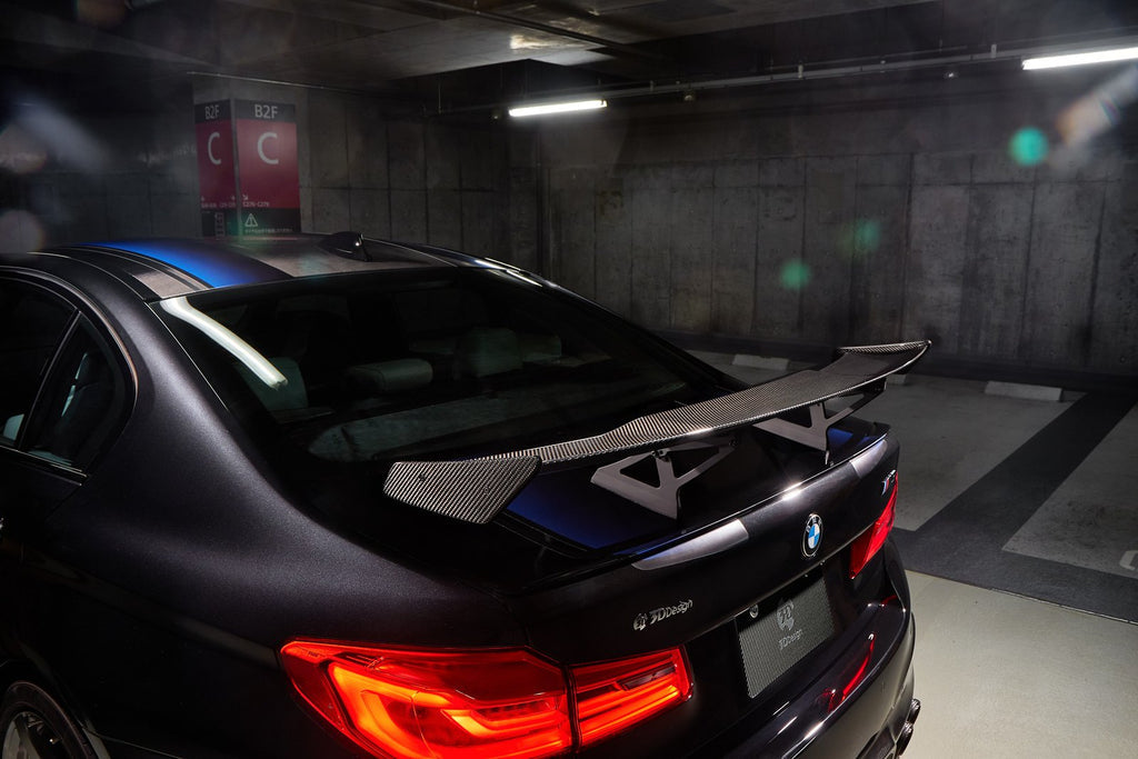 3D Design F90 M5 Carbon Racing Wing-Exterior-Silicon Valley Bimmer