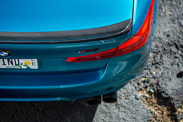 3D Design F90 M5 Carbon Trunk Spoiler - 2x2-Exterior-Silicon Valley Bimmer