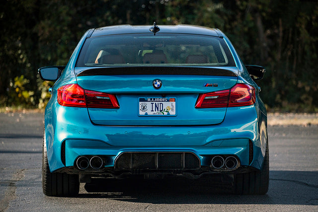 3D Design F90 M5 Carbon Trunk Spoiler - 2x2-Exterior-Silicon Valley Bimmer
