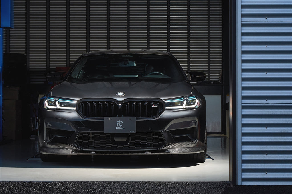 3D Design F90 M5 LCI Carbon Front Lip-Exterior-Silicon Valley Bimmer