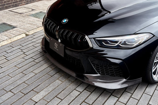 3D Design F91 / F92 / F93 M8 Carbon Front Lip-Exterior-Silicon Valley Bimmer