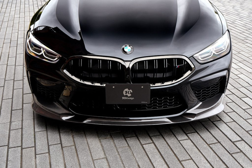 3D Design F91 / F92 / F93 M8 Carbon Front Lip-Exterior-Silicon Valley Bimmer