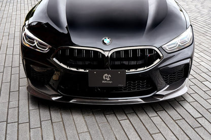 3D Design F91 / F92 / F93 M8 Carbon Front Lip-Exterior-Silicon Valley Bimmer