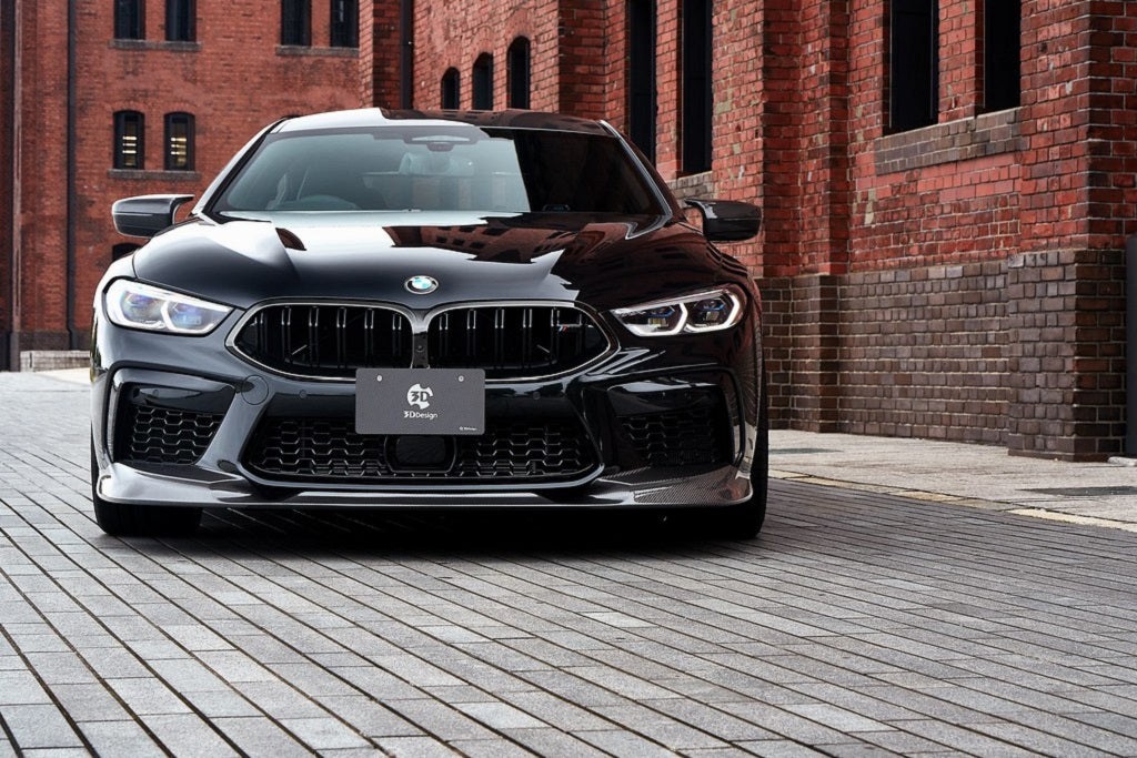 3D Design F91 / F92 / F93 M8 Carbon Front Lip-Exterior-Silicon Valley Bimmer