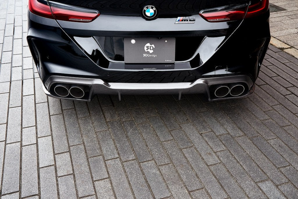 3D Design F91 / F92 / F93 M8 Carbon Rear Diffuser-Exterior-Silicon Valley Bimmer