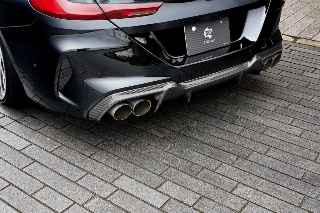 3D Design F91 / F92 / F93 M8 Carbon Rear Diffuser-Exterior-Silicon Valley Bimmer