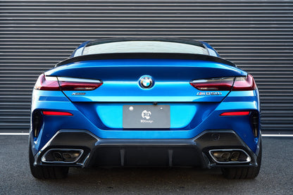 3D Design F92 M8 / G15 8-Series Carbon Rear Trunk Spoiler-Exterior-Silicon Valley Bimmer