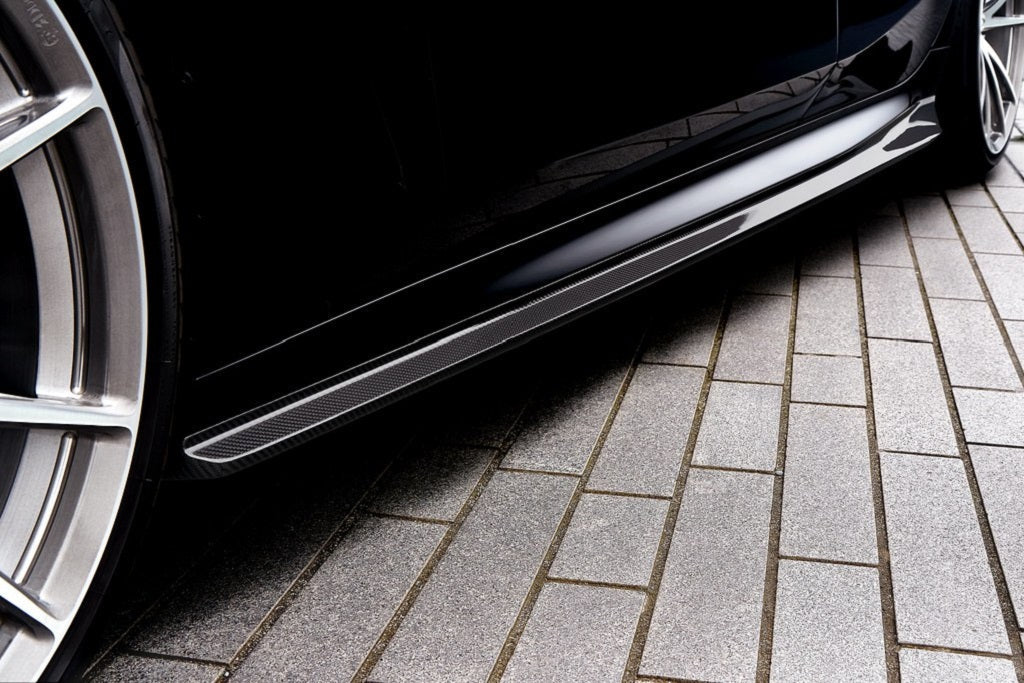 3D Design F93 M8 Gran Coupe Carbon Side Skirt Set-Exterior-Silicon Valley Bimmer