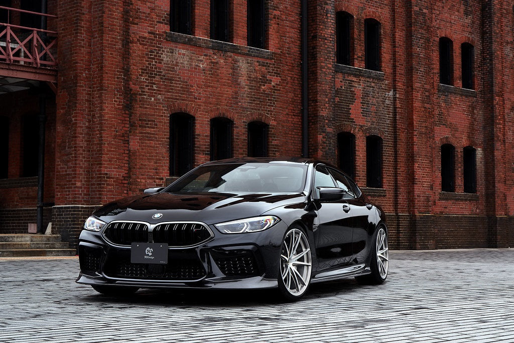 3D Design F93 M8 Gran Coupe Carbon Side Skirt Set-Exterior-Silicon Valley Bimmer