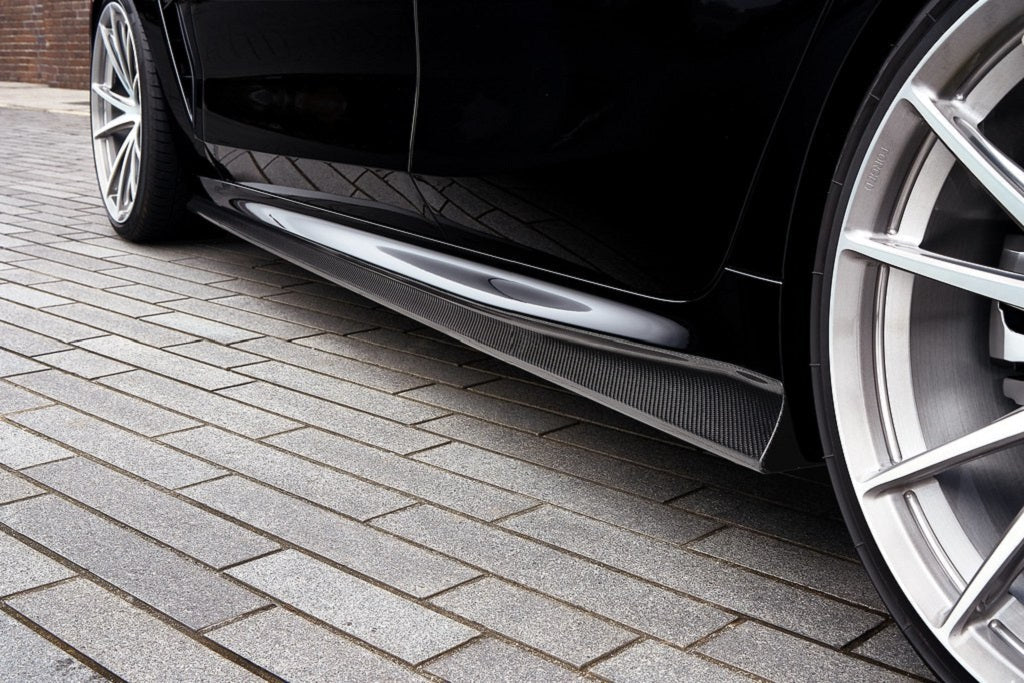 3D Design F93 M8 Gran Coupe Carbon Side Skirt Set-Exterior-Silicon Valley Bimmer