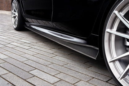 3D Design F93 M8 Gran Coupe Carbon Side Skirt Set-Exterior-Silicon Valley Bimmer