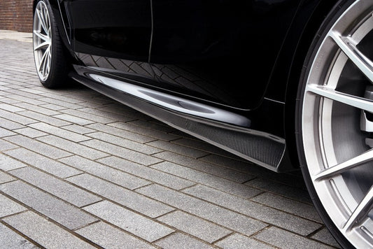 3D Design F93 M8 Gran Coupe Carbon Side Skirt Set-Exterior-Silicon Valley Bimmer