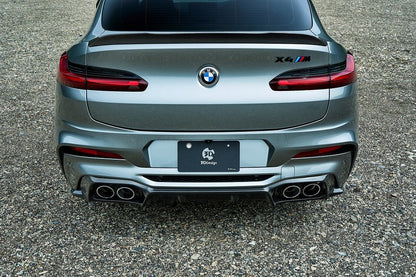 3D Design F98 X4M Carbon Rear Trunk Spoiler-Exterior-Silicon Valley Bimmer